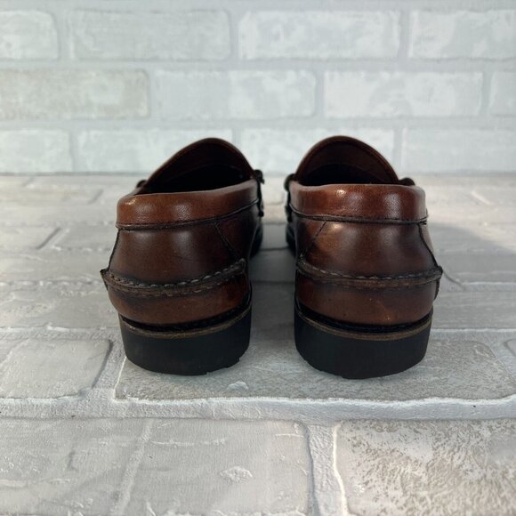 ALLEN EDMONDS Rockland Penny Loafer Mens 9 D Brown Leather Classic Shoes main image 10